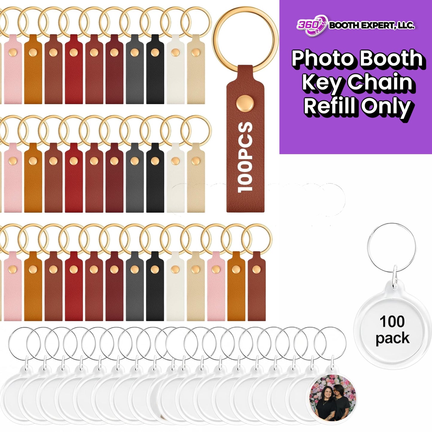 Keychain Experience Bundle – Start & Refill Kits (Event Proven System)