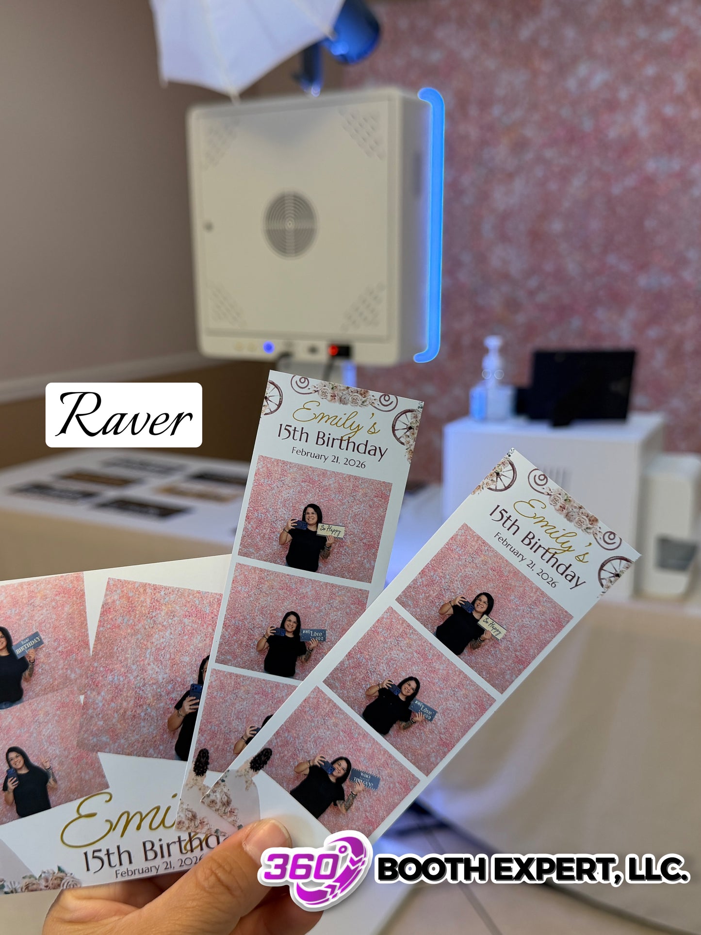 RAVER Photo Booth | Professional Event Photo System