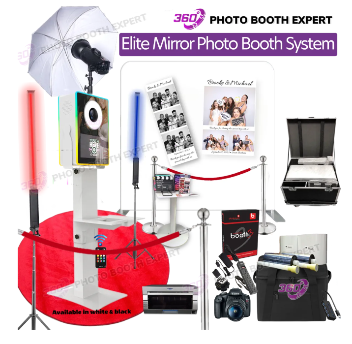ELITE MIRROR PHOTO BOOTH PRINTING BUSINESS BUNDLE