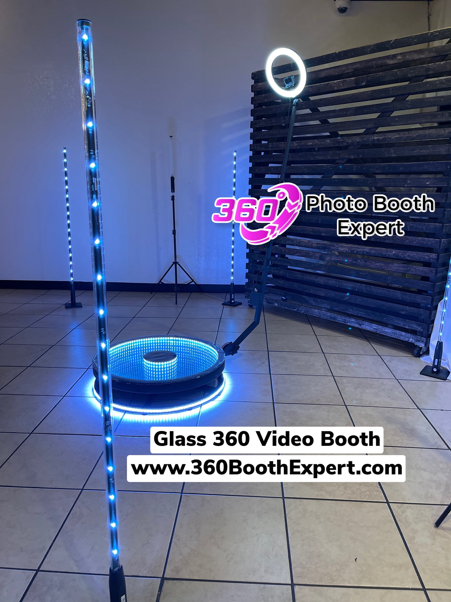 Classic Mirror 360 Photo Booth – 35 Inch | Professional Event Spinner - Limited-Time Deal