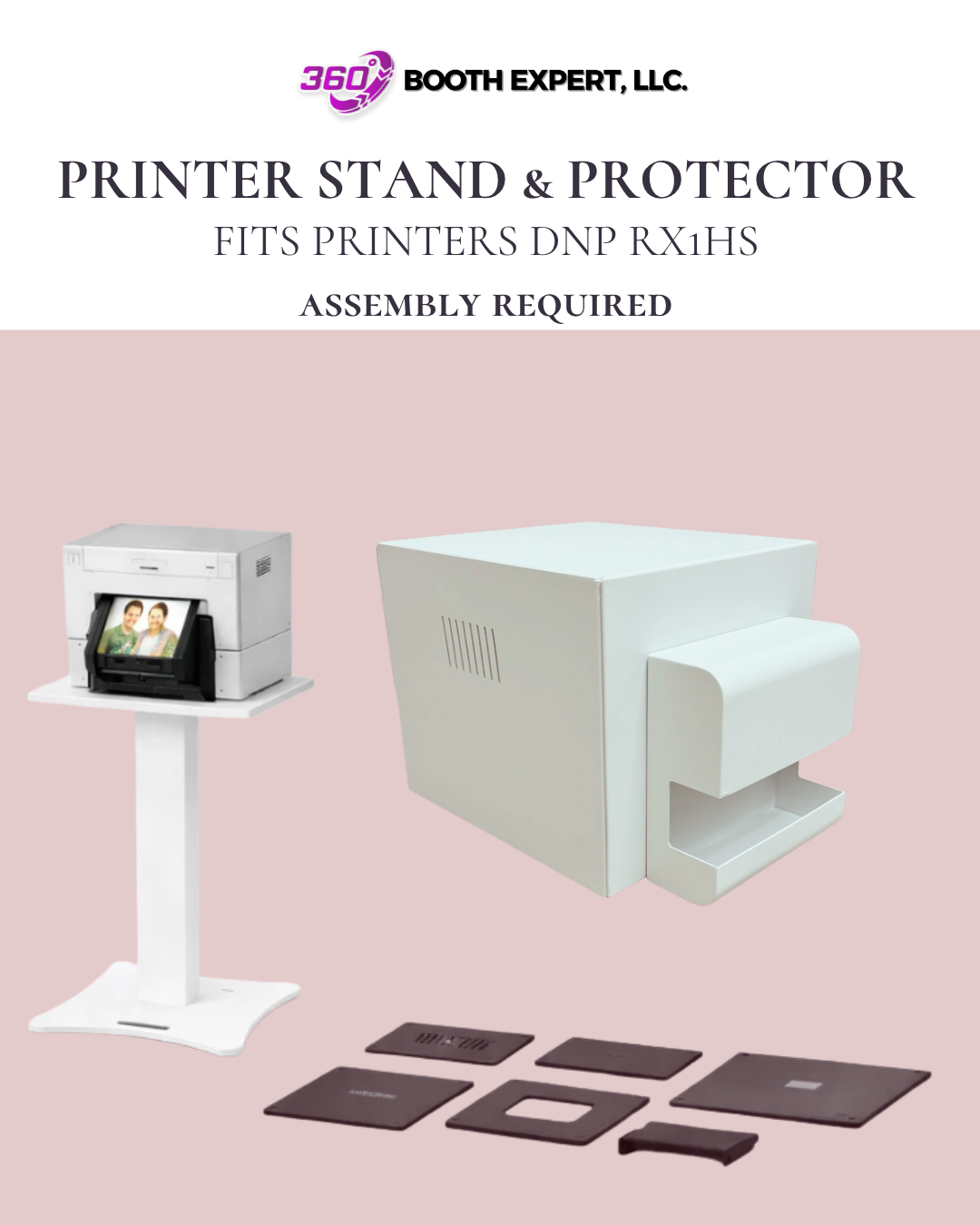 PRINTER STAND AND PRINTER COVER BUNDLE