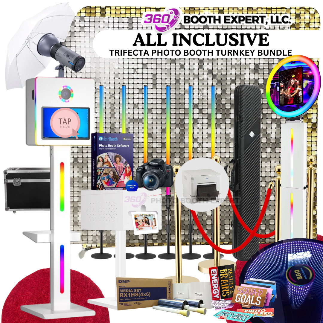 TRIFECTA TURNKEY PHOTO BOOTH BUNDLE