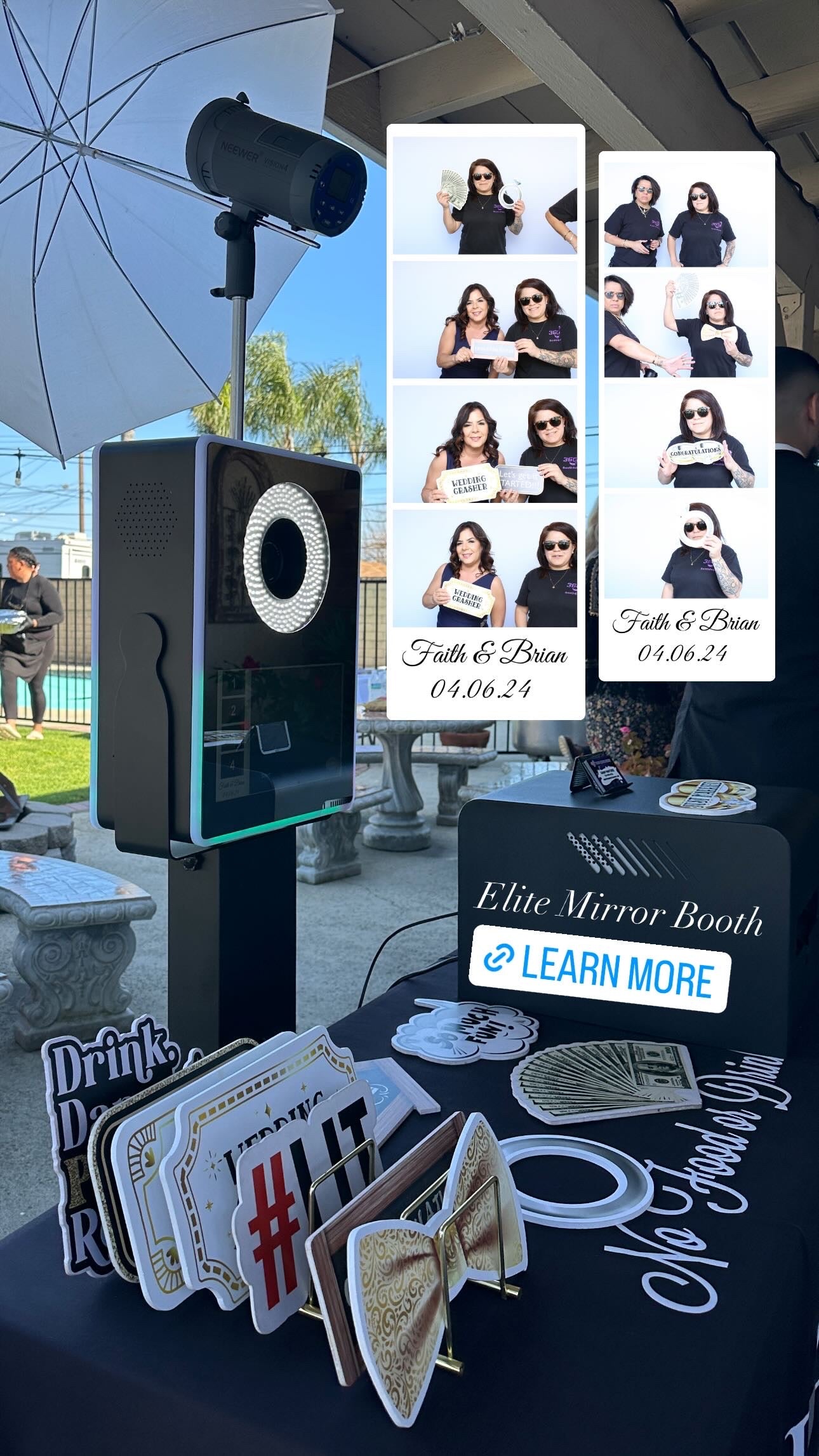 Elite Mirror Photo Booth