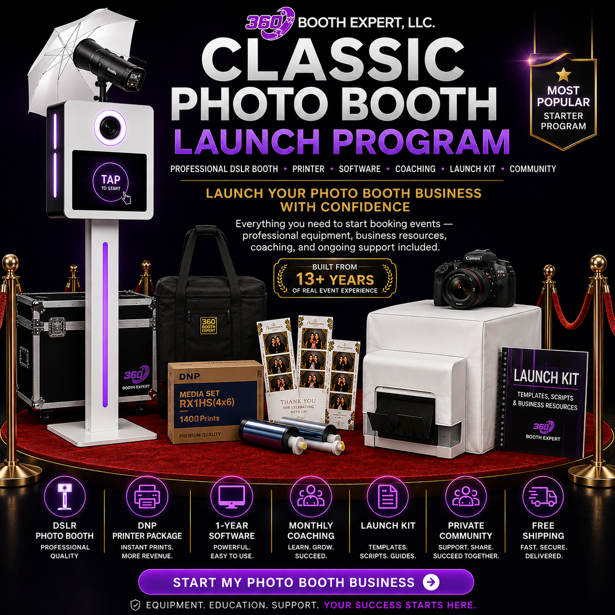 Classic Photo Booth Launch Program