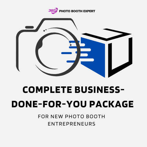 Complete Business-Done-For-You Package for New Photo Booth Entrepreneurs