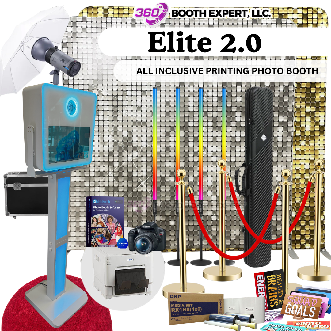 Elite 2.0 Photo Booth  Promotional Deal