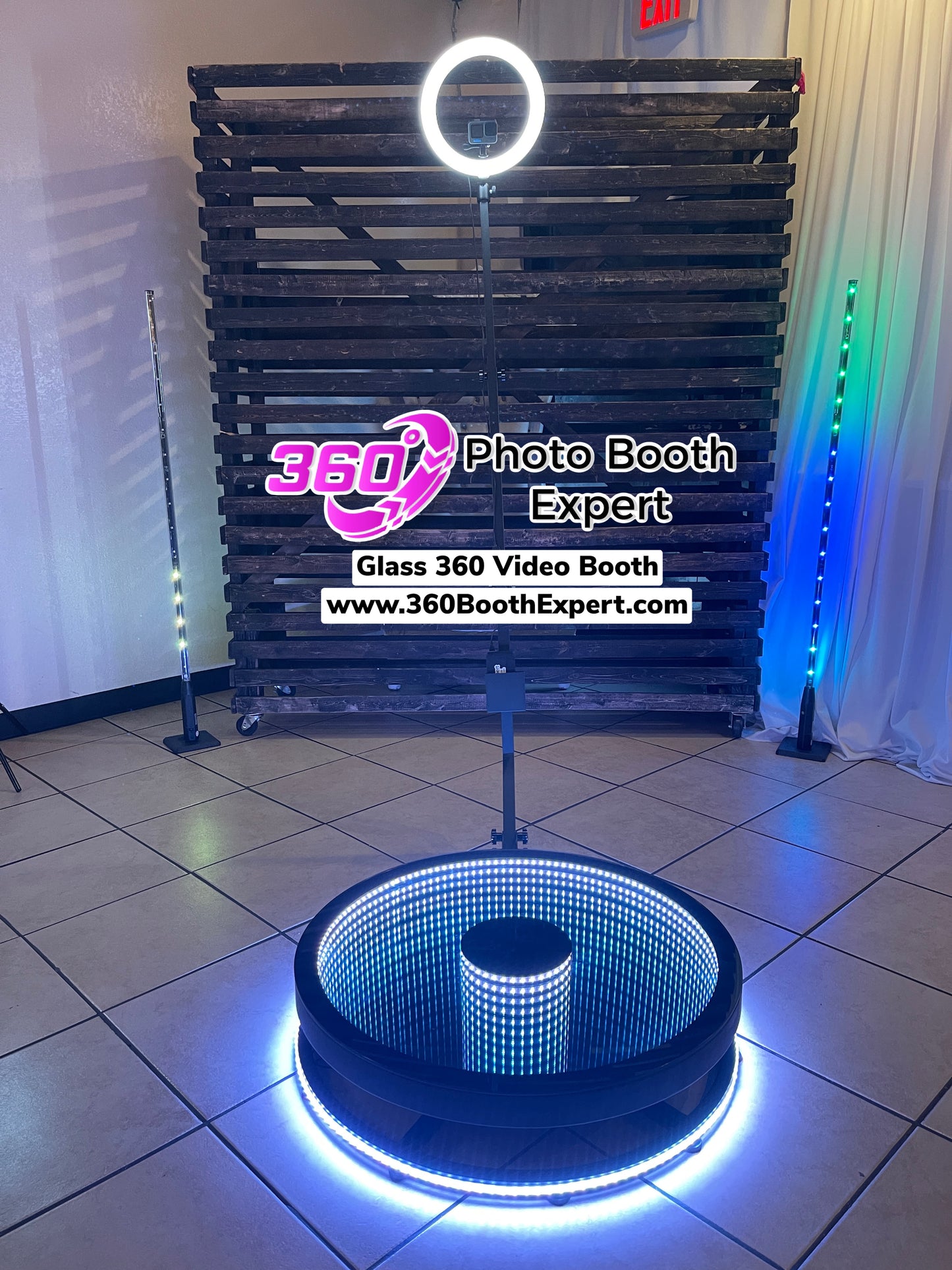 Classic Mirror 360 Photo Booth – 35 Inch | Professional Event Spinner - Limited-Time Deal