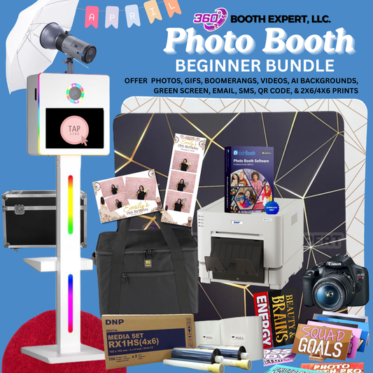 Photo Booth Beginner Bundle  | Professional Event Photo System