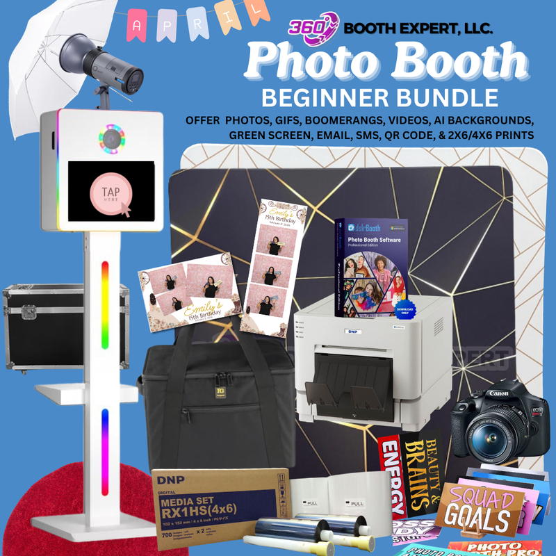 Photo Booth Beginner Bundle  | Professional Event Photo Booth System