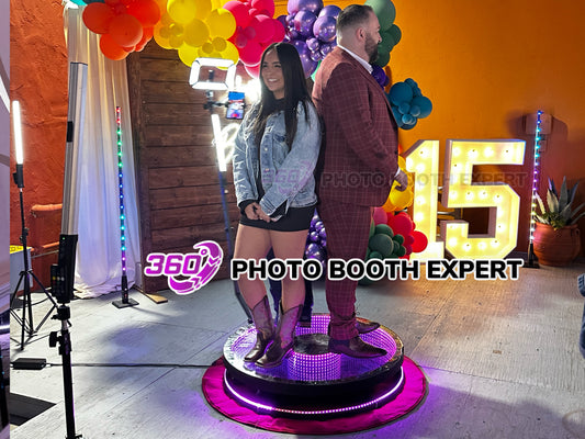 360 Video Booth Rental Package