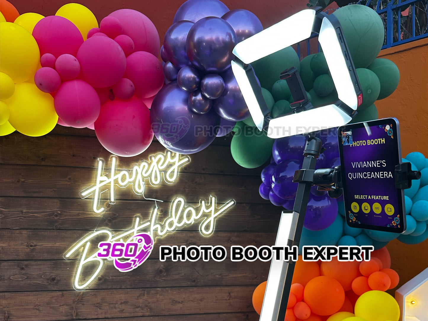 360 Video Booth Rental Package