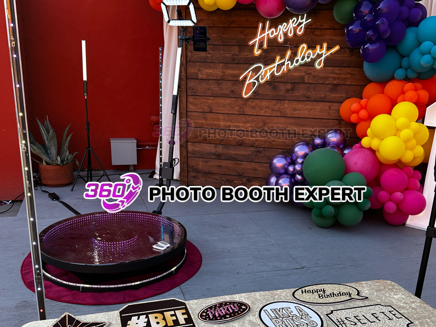 360 Video Booth Rental Package