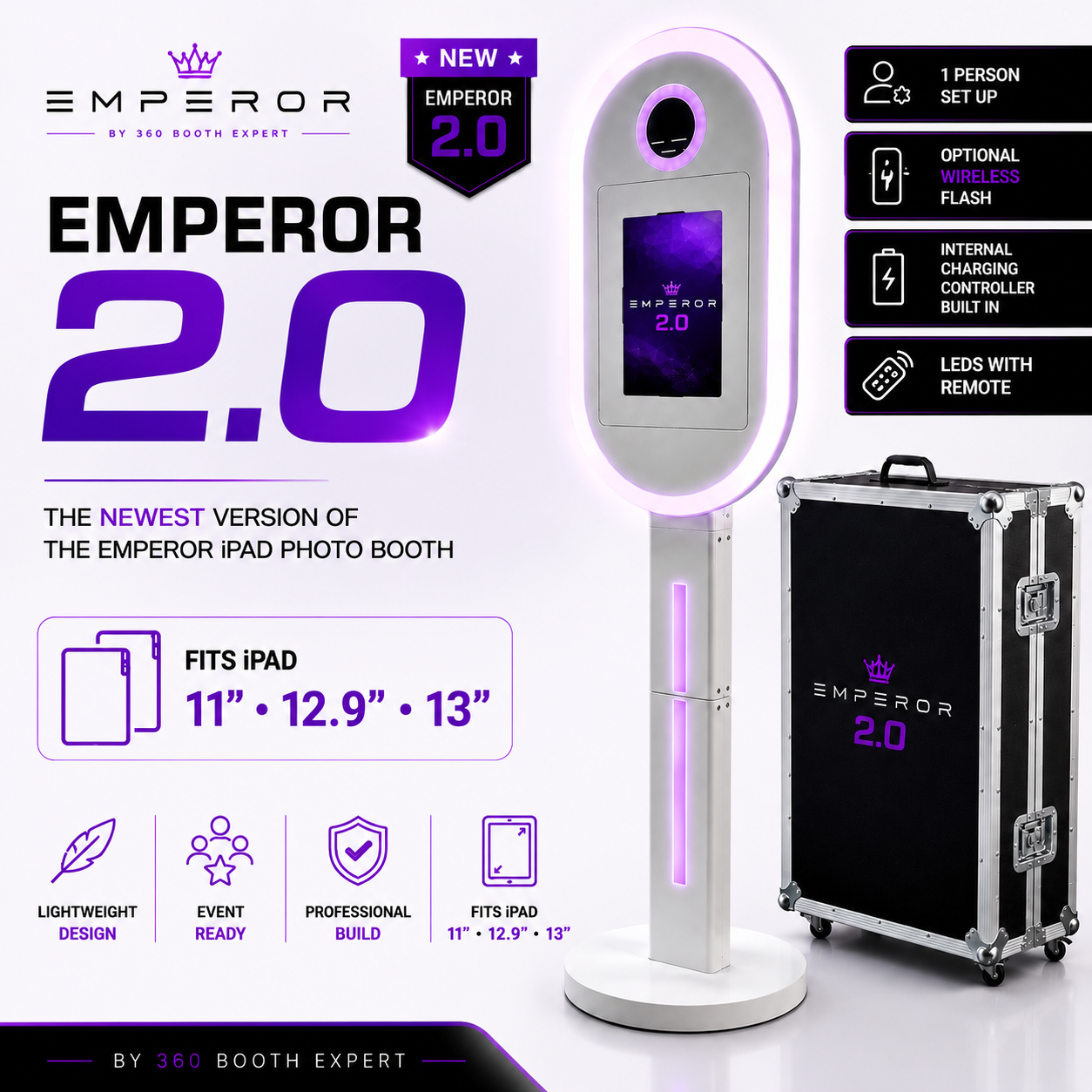 Emperor 2.0 Photo Booth | Professional Event Photo System