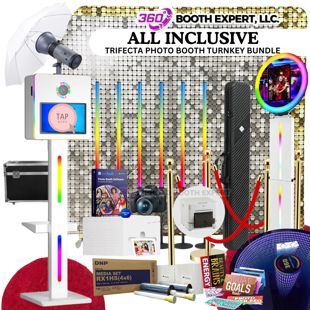 TRIFECTA TURNKEY PHOTO BOOTH BUNDLE