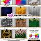 Professional Tension Fabric Backdrop Frame and/or Double-Sided Premium Fabrics