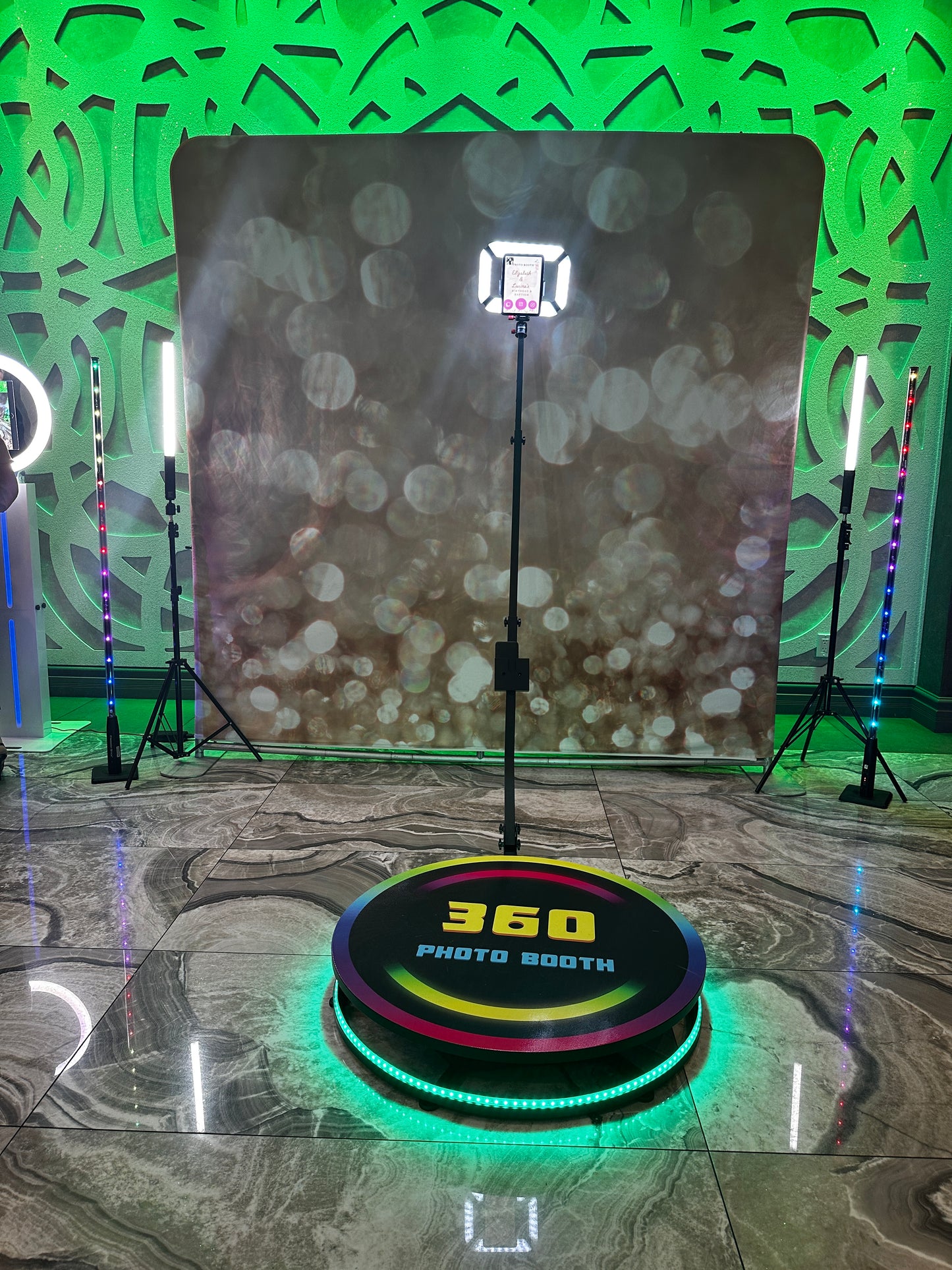 IPAD SHARING STATION FOR 360 VIDEO BOOTH