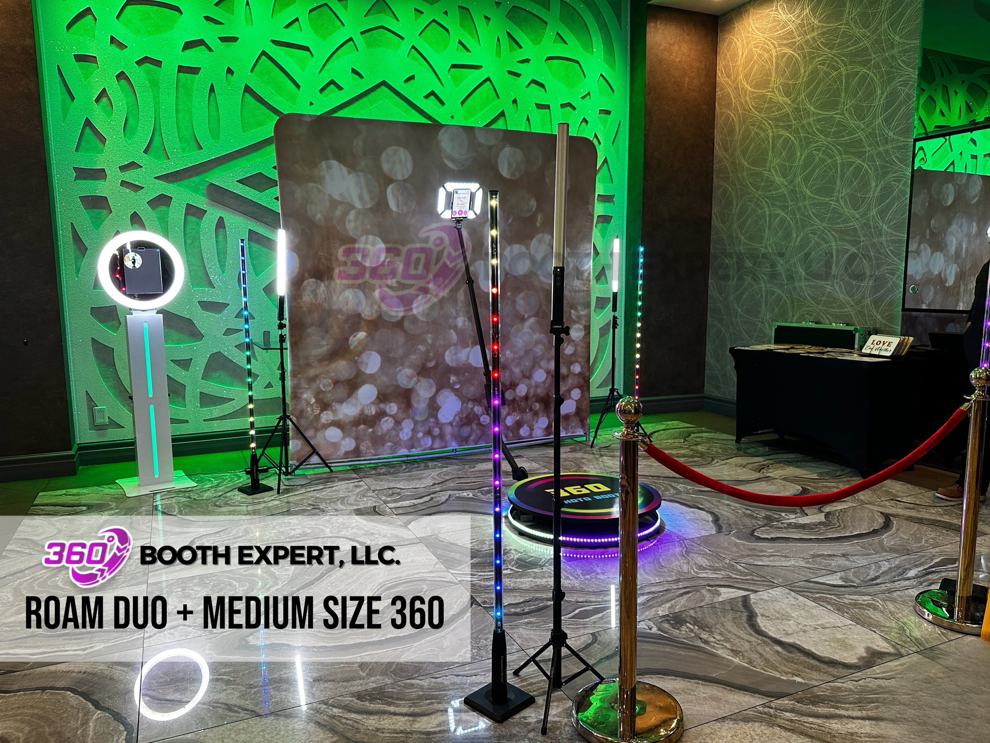 IPAD AND 360 PHOTO BOOTH BUNDLE DEAL FOR SALE