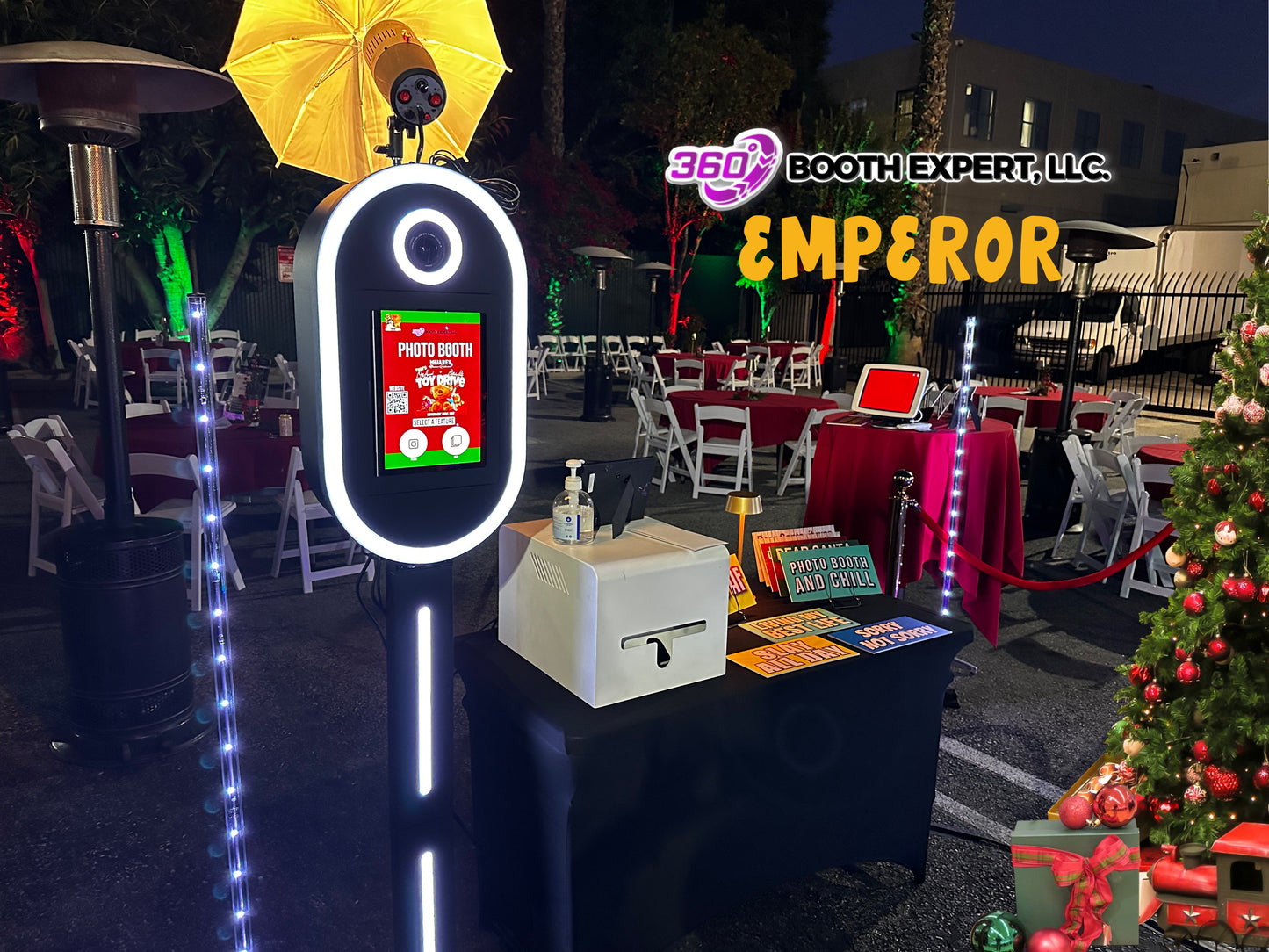 Emperor Photo Booth | Professional Event Photo System