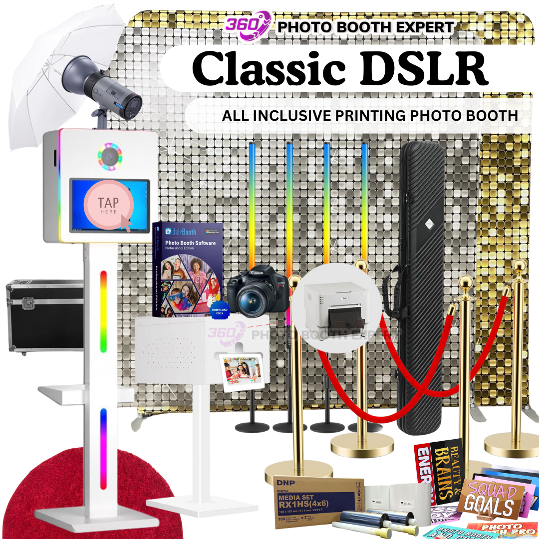 Classic DSLR Photo Booth  | Professional Event Photo System