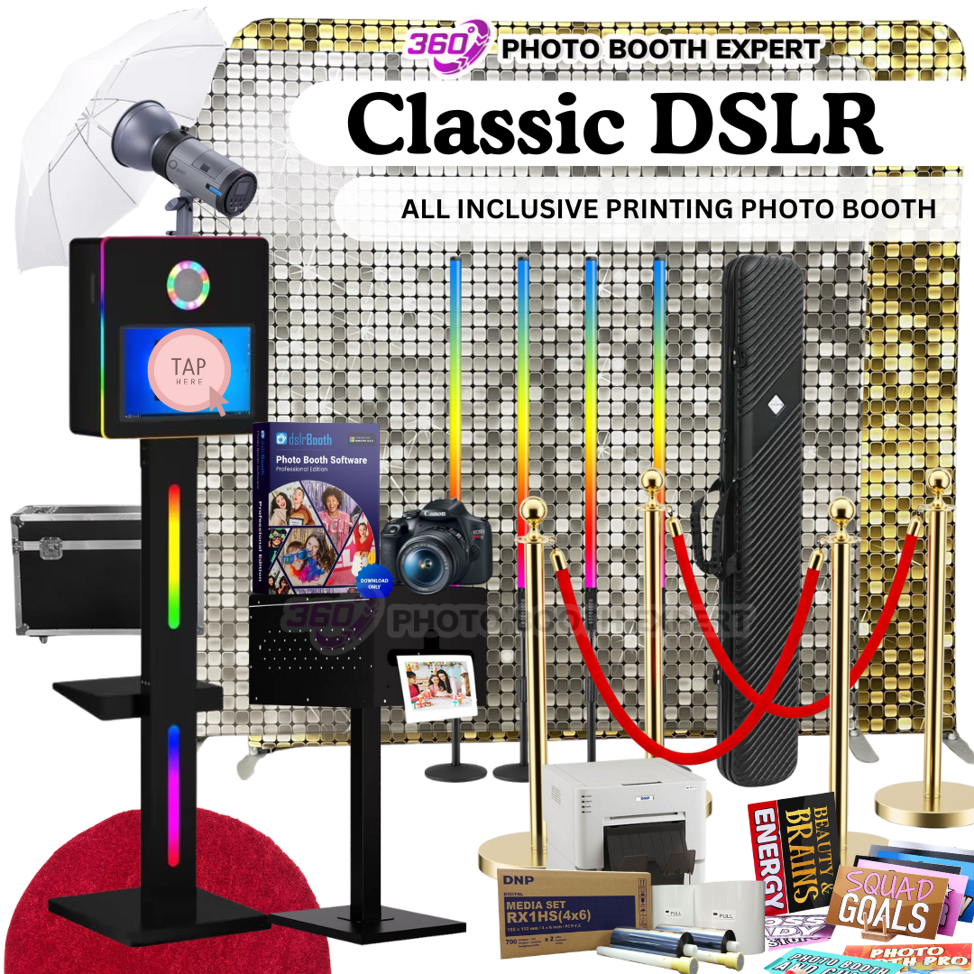 Classic DSLR Photo Booth  | Professional Event Photo System