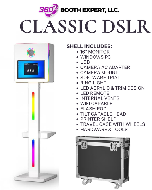 Classic DSLR Photo Booth  | Professional Event Photo System