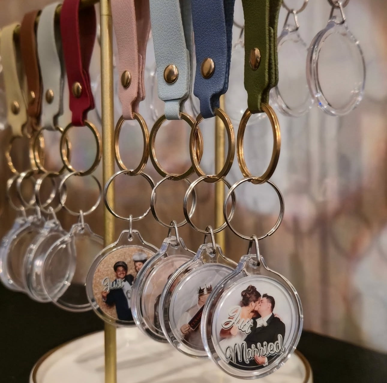 Photo Booth Keychain Station Add-On
 – Live Custom Keepsakes (100 Pieces)