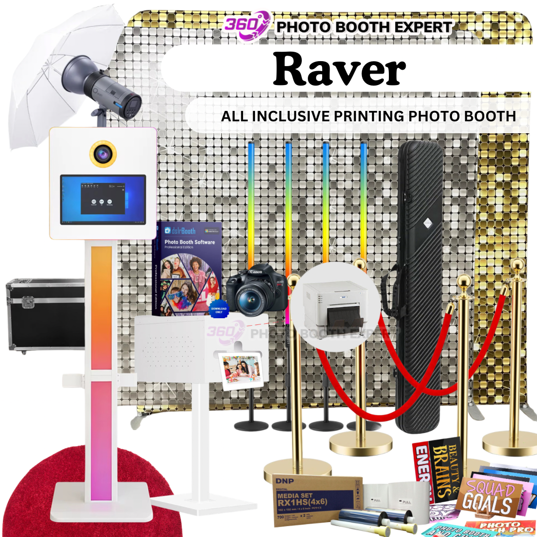 RAVER Photo Booth  | Professional Event Photo System