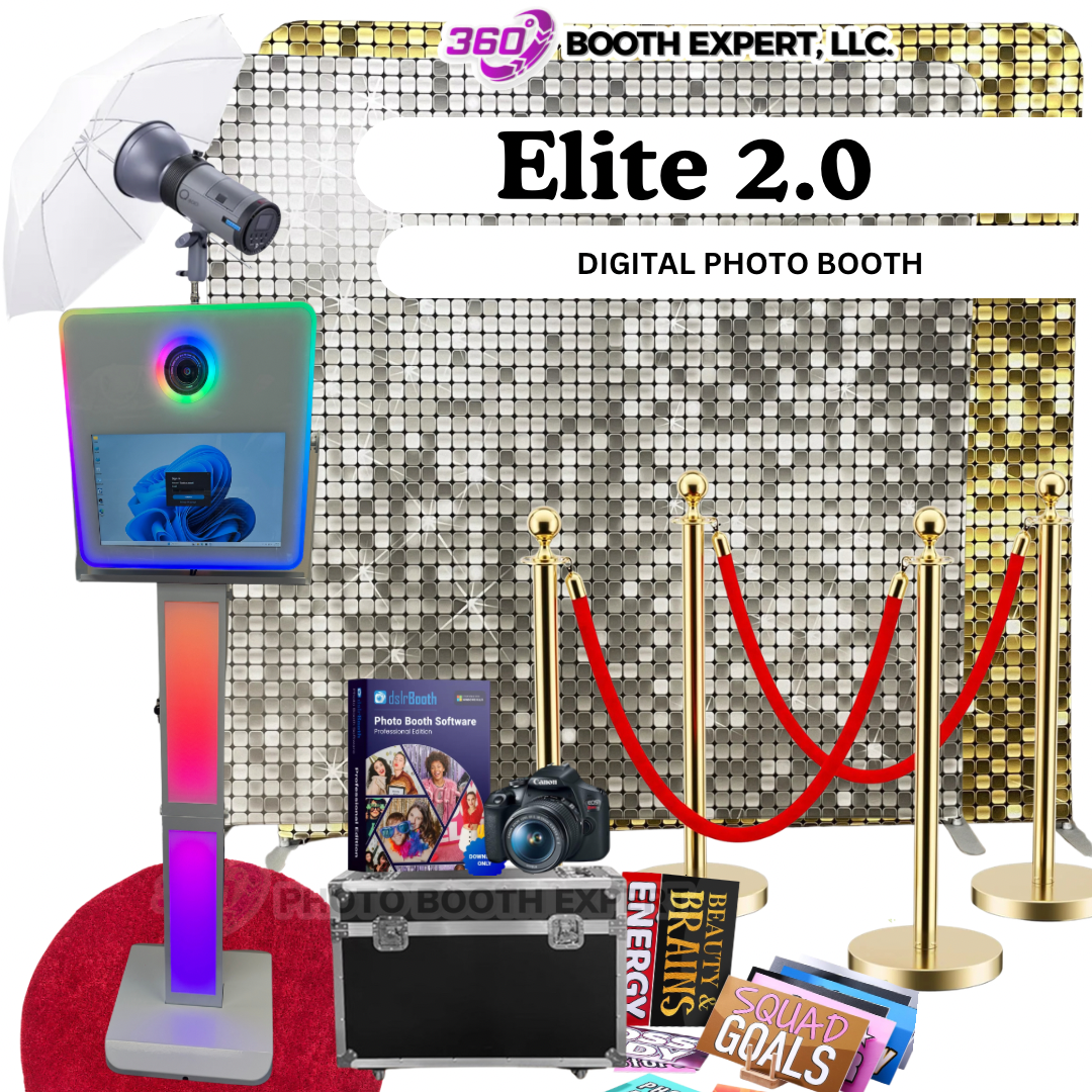 Elite 2.0 Photo Booth  Promotional Deal