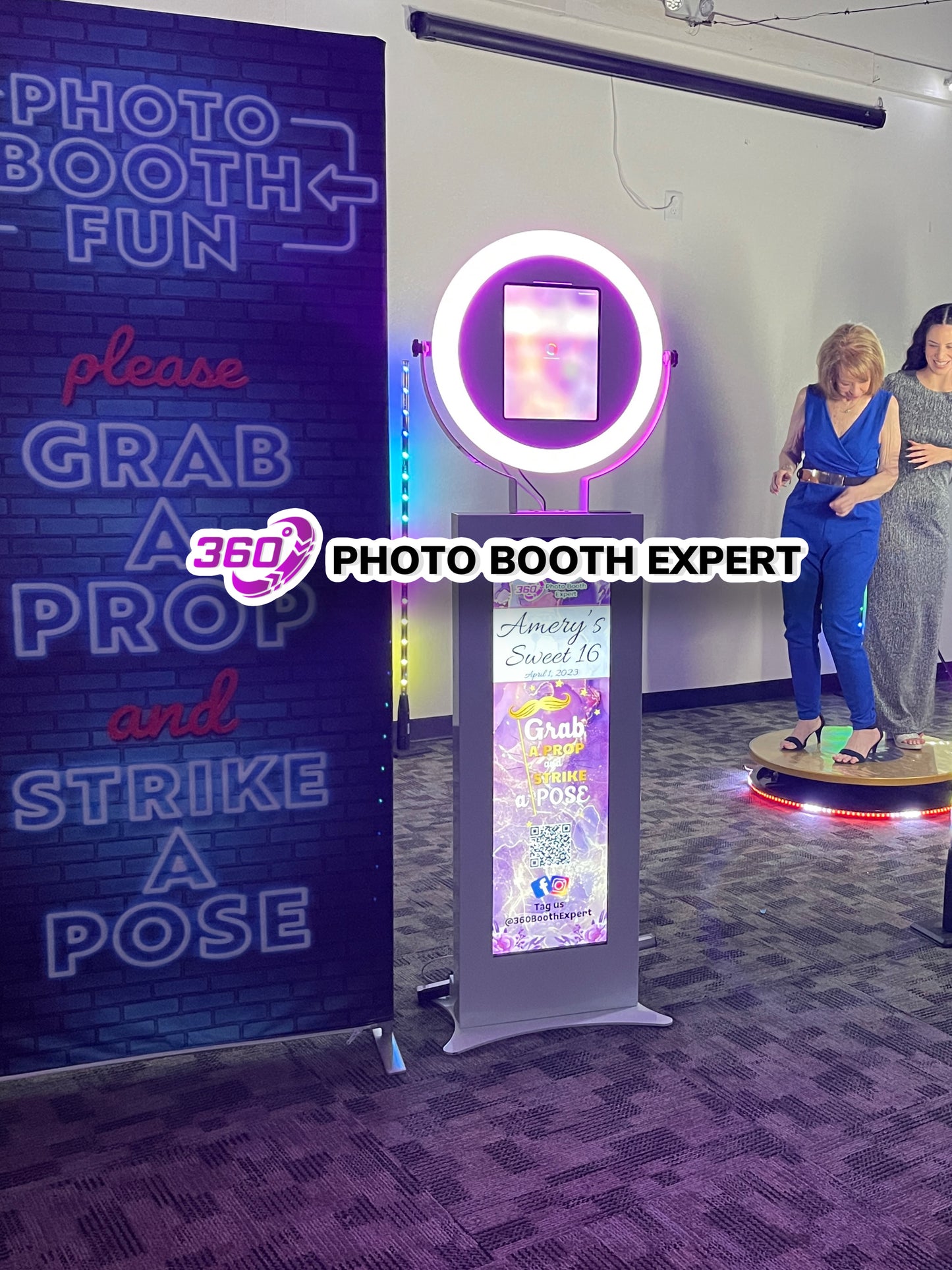 360 Video Booth Rental Package