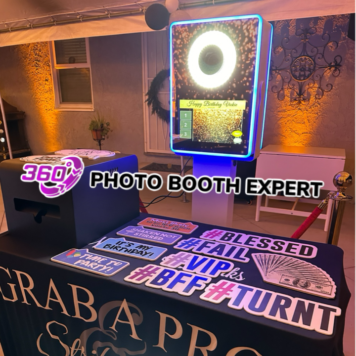 Printing Photo Booth Rental | Instant Photo Booth Prints | 360 Booth Expert