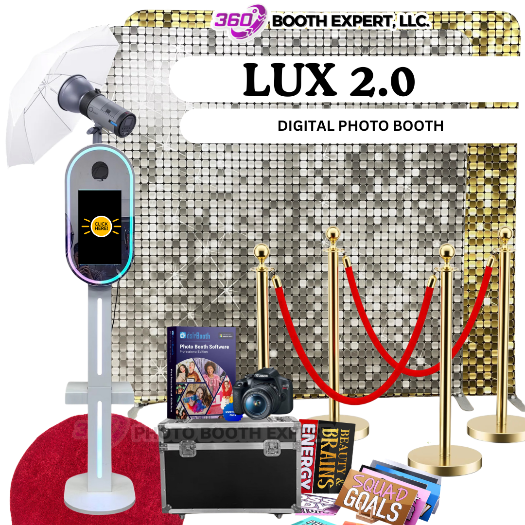 LUX 2.0 Mirror Photo Booth | Professional Event Photo System