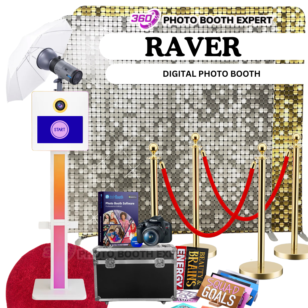RAVER Photo Booth  | Professional Event Photo System