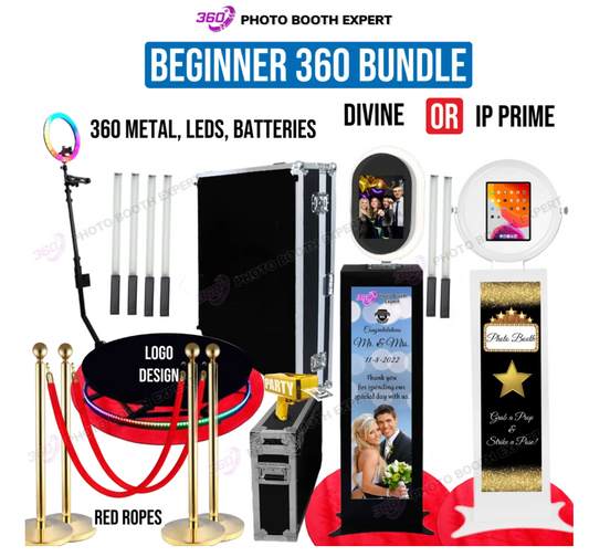 Beginner 360 & Digital Booth Bundle - Metal Series