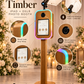 Timber iPad + DSLR Photo Booth | RGB LED Wood-Look Photo Booth