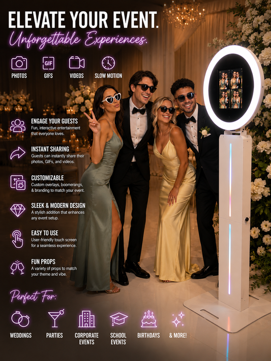 Digital Photo Booth Rental Package